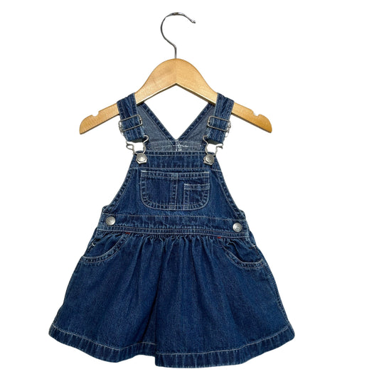 Baby Gap Denim Pinafore Dress (3-6 Months)