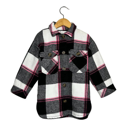 H&M Plaid Shacket (5T)