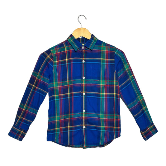 Gap Plaid Button-Down (8-9 Years/M)
