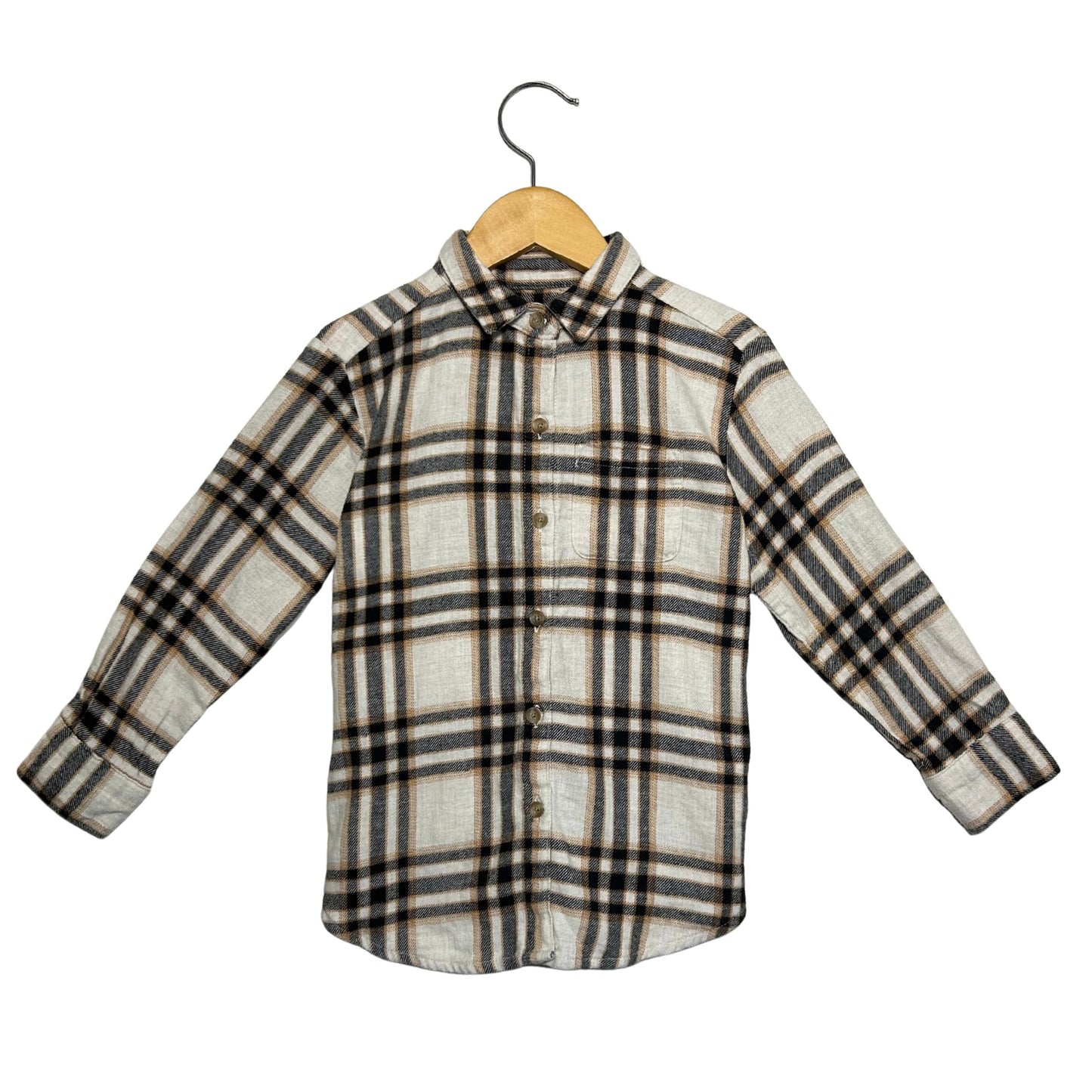 Old Navy Plaid Button-Down (XS/5)