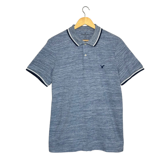 American Eagle Blue Polo (Men's XL)