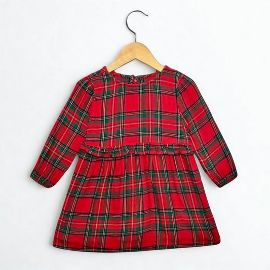 Old Navy Plaid Dress (2T)