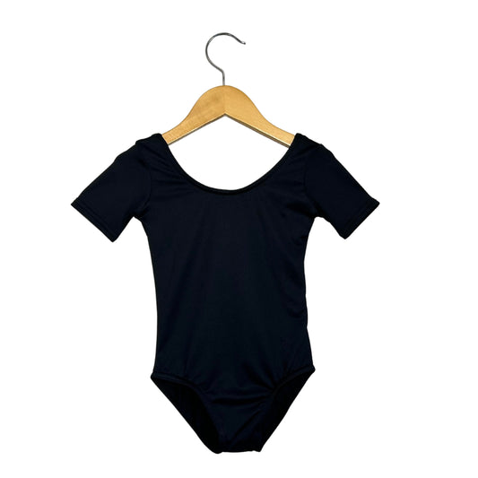 Mondor Black Bodysuit Short-Sleeve (4-6)