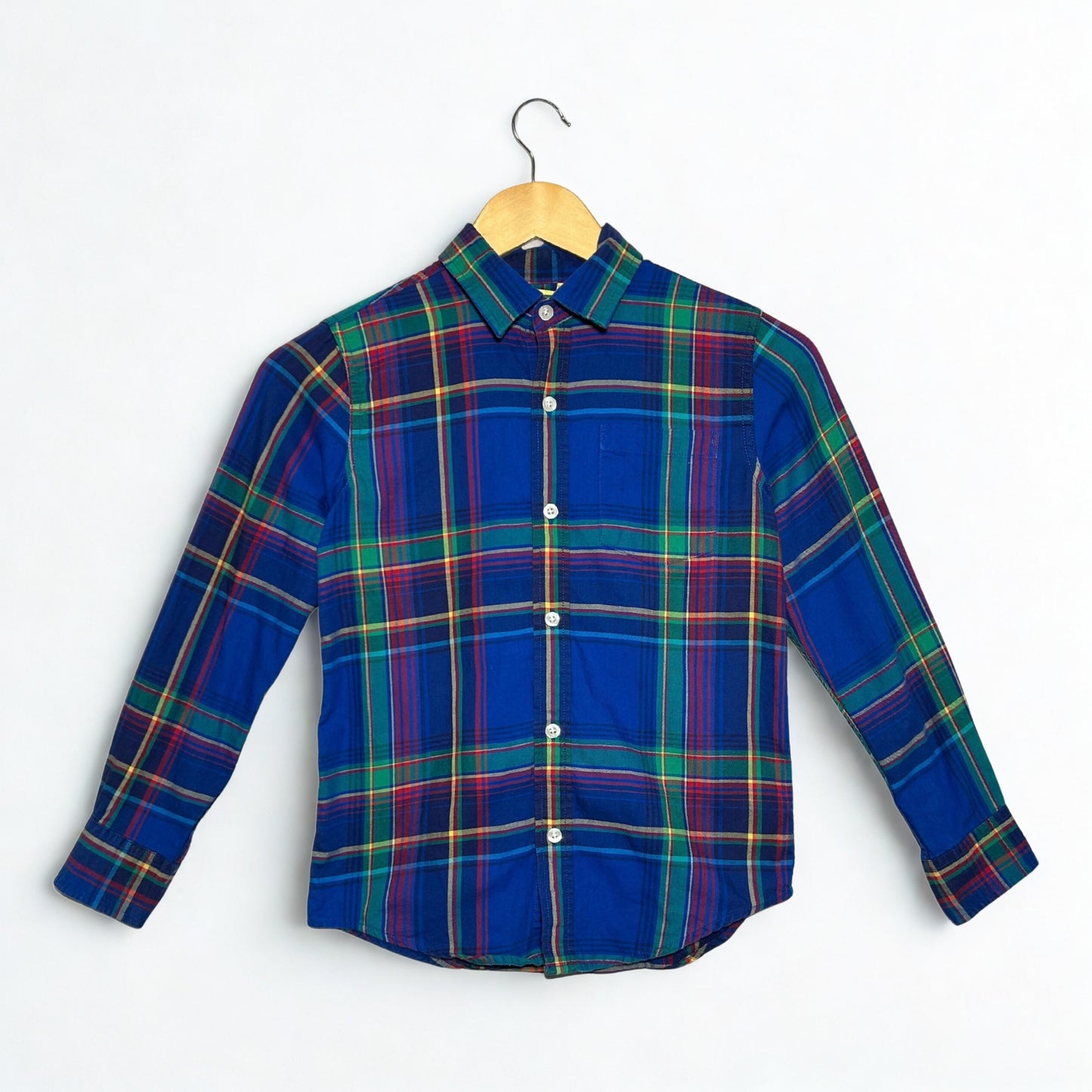 Gap Plaid Button-Down (8-9 Years/M)
